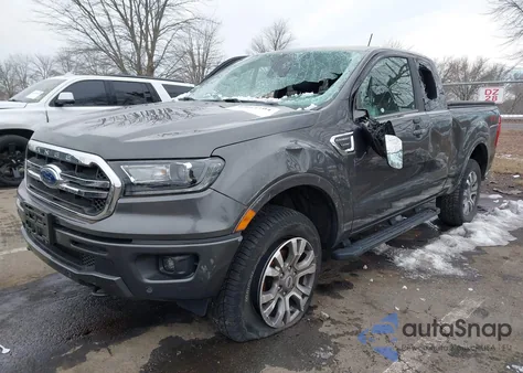 2020 Ford Ranger Lariat from USA, damaged, VIN 1FTER1FH6LLA36891